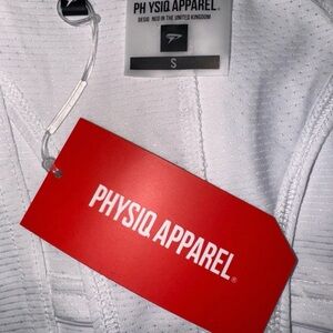 Physiq Apparel White Activewear Top